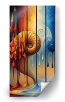 Espiral de Bermellón - Caperh | Cuadro decorativo de Canvas Lab