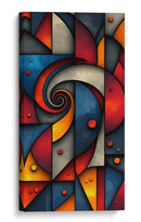 Espiral de Ocre - Caperh | Cuadro decorativo de Canvas Lab