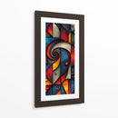 Espiral de Ocre - Caperh | Cuadro decorativo de Canvas Lab