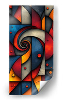 Espiral de Ocre - Caperh | Cuadro decorativo de Canvas Lab
