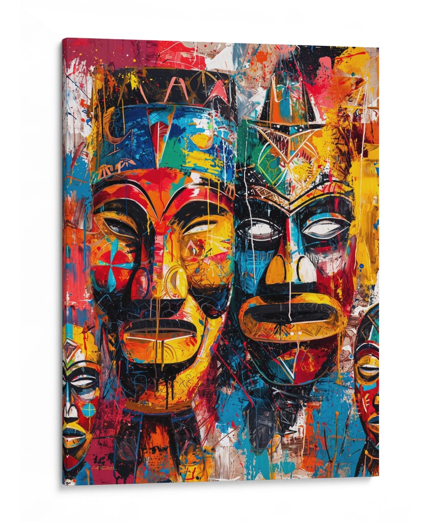 Espíritu de la Tribu - Caperh | Cuadro decorativo de Canvas Lab