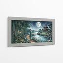 Estanque Plateado - Caperh | Cuadro decorativo de Canvas Lab