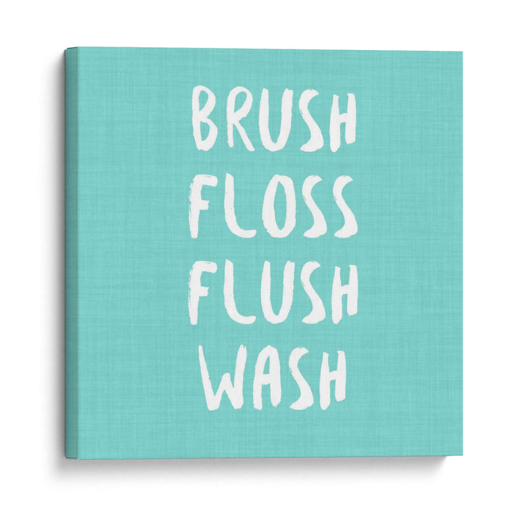 Cepillo, Hilo Dental, Etc. - Anna Hambly | Cuadro decorativo de Canvas Lab