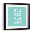 Cepillo, Hilo Dental, Etc. - Anna Hambly | Cuadro decorativo de Canvas Lab