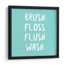 Cepillo, Hilo Dental, Etc. - Anna Hambly | Cuadro decorativo de Canvas Lab