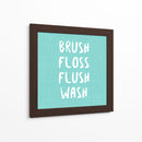 Cepillo, Hilo Dental, Etc. - Anna Hambly | Cuadro decorativo de Canvas Lab