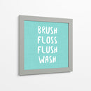 Cepillo, Hilo Dental, Etc. - Anna Hambly | Cuadro decorativo de Canvas Lab