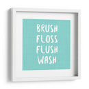 Cepillo, Hilo Dental, Etc. - Anna Hambly | Cuadro decorativo de Canvas Lab