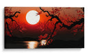 Estuario de Fuego - Caperh | Cuadro decorativo de Canvas Lab