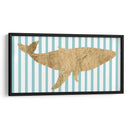 Pin Stripe Whale I - Studio W | Cuadro decorativo de Canvas Lab