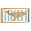 Pin Stripe Whale I - Studio W | Cuadro decorativo de Canvas Lab
