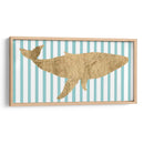 Pin Stripe Whale I - Studio W | Cuadro decorativo de Canvas Lab