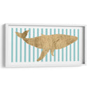 Pin Stripe Whale I - Studio W | Cuadro decorativo de Canvas Lab