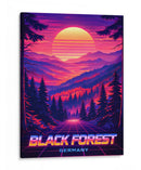 Floresta Negra Alemã Retro - Vicky Hanggara | Cuadro decorativo de Canvas Lab