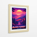 Floresta Negra Alemã Retro - Vicky Hanggara | Cuadro decorativo de Canvas Lab
