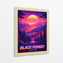 Floresta Negra Alemã Retro - Vicky Hanggara | Cuadro decorativo de Canvas Lab