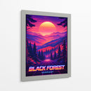 Floresta Negra Alemã Retro - Vicky Hanggara | Cuadro decorativo de Canvas Lab