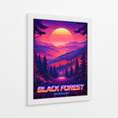 Floresta Negra Alemã Retro - Vicky Hanggara | Cuadro decorativo de Canvas Lab