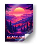 Floresta Negra Alemã Retro - Vicky Hanggara | Cuadro decorativo de Canvas Lab