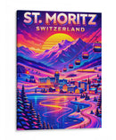 São Moritz, Suíça - Vicky Hanggara | Cuadro decorativo de Canvas Lab