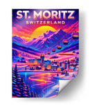 São Moritz, Suíça - Vicky Hanggara | Cuadro decorativo de Canvas Lab