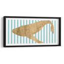 Pin Stripe Whale Ii - Studio W | Cuadro decorativo de Canvas Lab