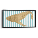 Pin Stripe Whale Ii - Studio W | Cuadro decorativo de Canvas Lab