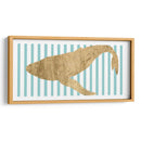 Pin Stripe Whale Ii - Studio W | Cuadro decorativo de Canvas Lab