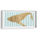 Pin Stripe Whale Ii - Studio W | Cuadro decorativo de Canvas Lab