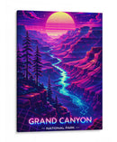Estética retro do Grand Canyon - Vicky Hanggara | Cuadro decorativo de Canvas Lab