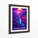 Estética retro do Grand Canyon - Vicky Hanggara | Cuadro decorativo de Canvas Lab