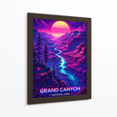 Estética retro do Grand Canyon - Vicky Hanggara | Cuadro decorativo de Canvas Lab
