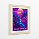 Estética retro do Grand Canyon - Vicky Hanggara | Cuadro decorativo de Canvas Lab