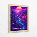 Estética retro do Grand Canyon - Vicky Hanggara | Cuadro decorativo de Canvas Lab