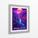 Estética retro do Grand Canyon - Vicky Hanggara | Cuadro decorativo de Canvas Lab