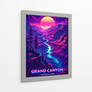 Estética retro do Grand Canyon - Vicky Hanggara | Cuadro decorativo de Canvas Lab