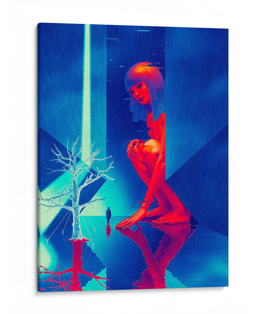 Blade Runner girl | Cuadro decorativo de Canvas Lab