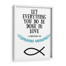 Más Que Palabras Ix - Studio W | Cuadro decorativo de Canvas Lab