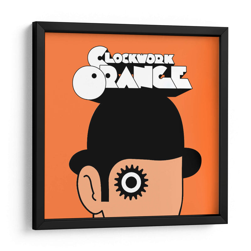 Clockwork Orange minimal | Cuadro decorativo de Canvas Lab