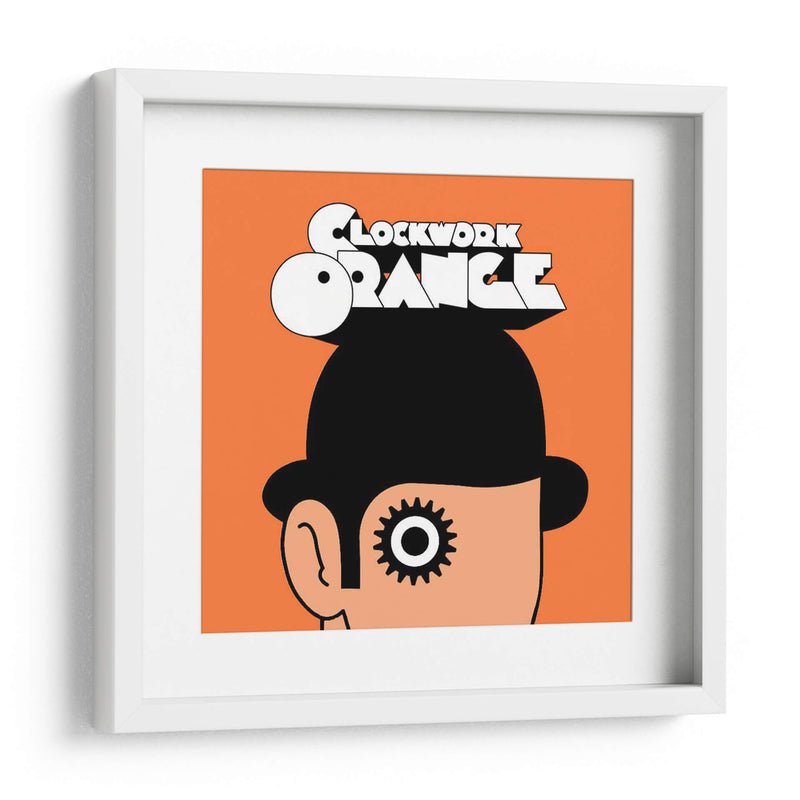 Clockwork Orange minimal | Cuadro decorativo de Canvas Lab