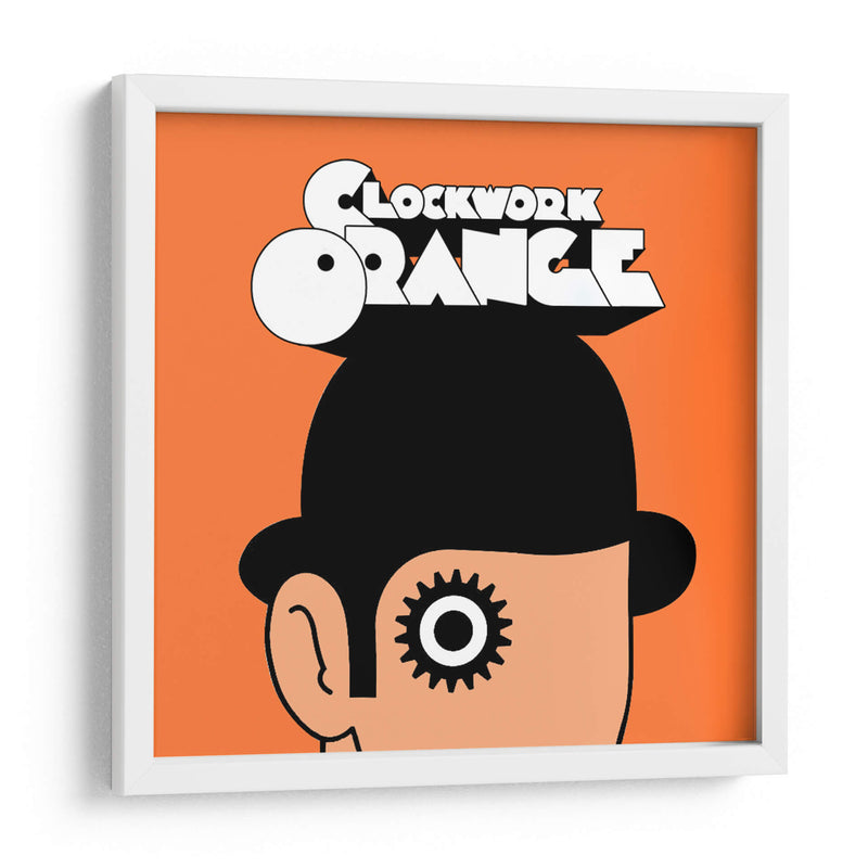 Clockwork Orange minimal | Cuadro decorativo de Canvas Lab