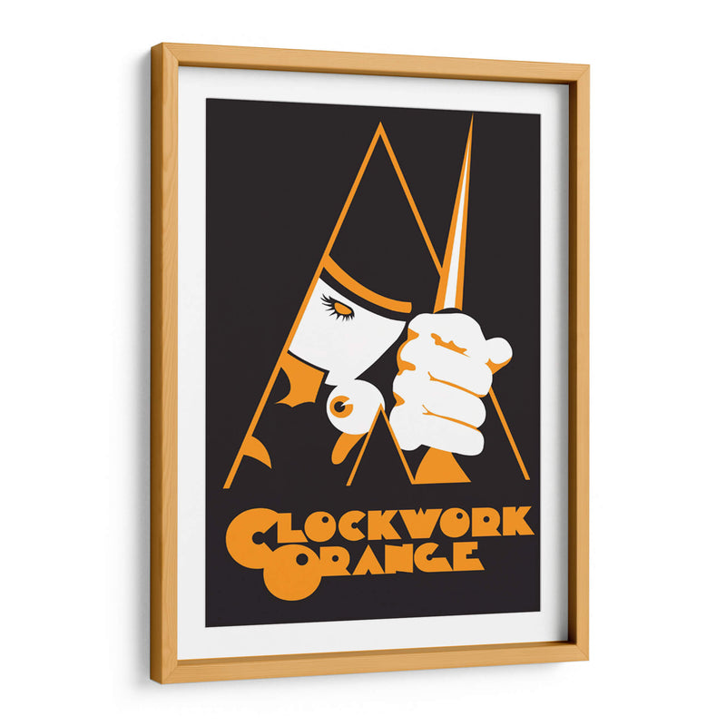 Clockwork orange poster | Cuadro decorativo de Canvas Lab