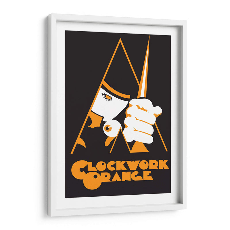 Clockwork orange poster | Cuadro decorativo de Canvas Lab