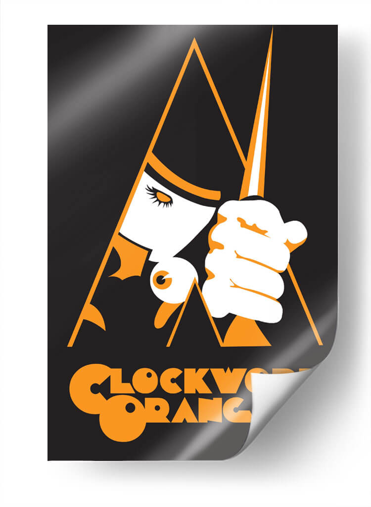 Clockwork orange poster | Cuadro decorativo de Canvas Lab
