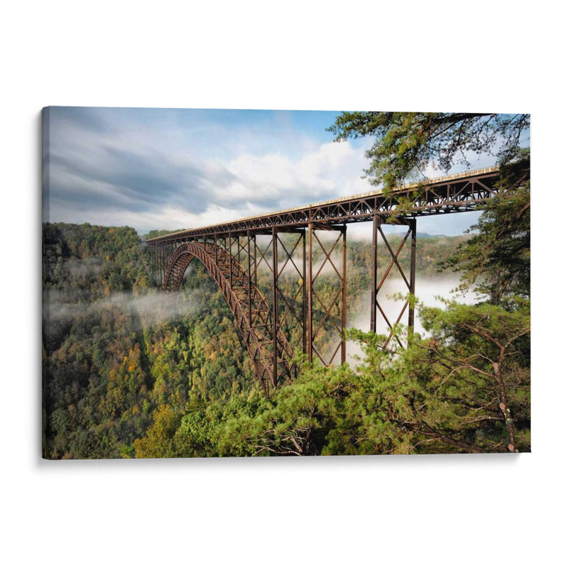 New River Gorge Bridge - Danny Head | Cuadro decorativo de Canvas Lab