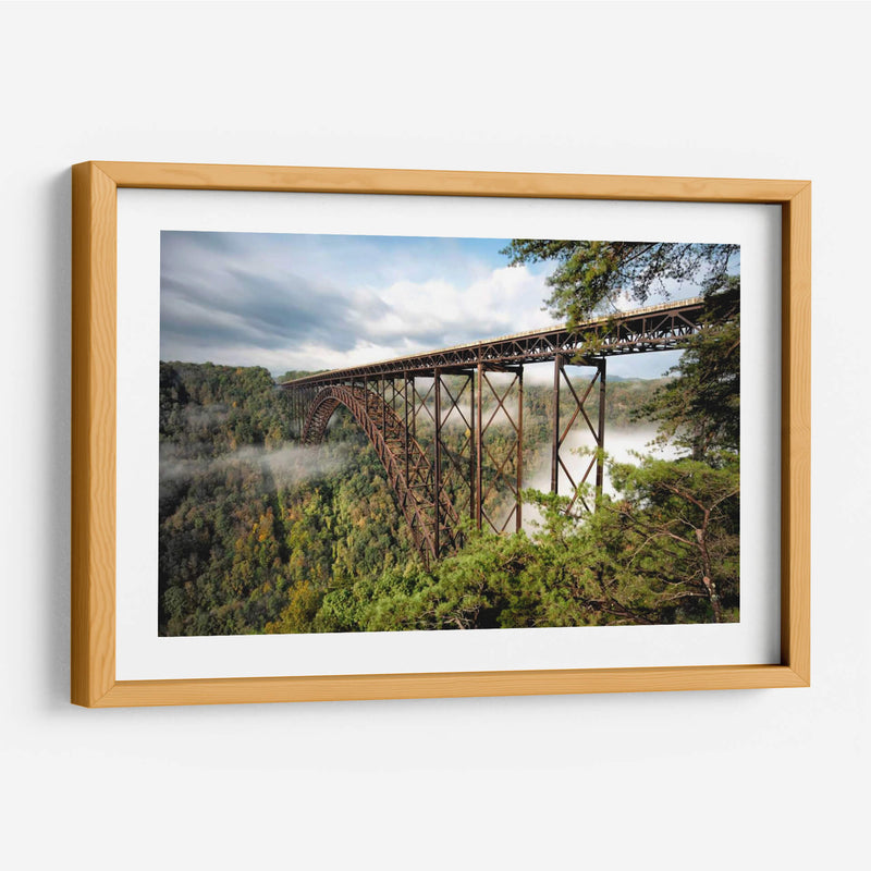 New River Gorge Bridge - Danny Head | Cuadro decorativo de Canvas Lab