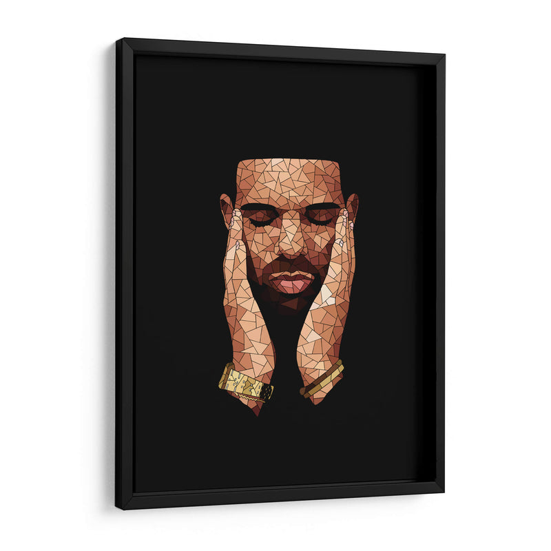 Drake mosaic | Cuadro decorativo de Canvas Lab