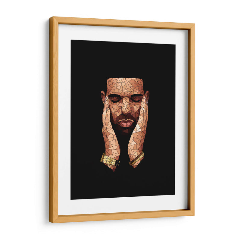 Drake mosaic | Cuadro decorativo de Canvas Lab