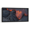 El encuentro de lava | Cuadro decorativo de Canvas Lab