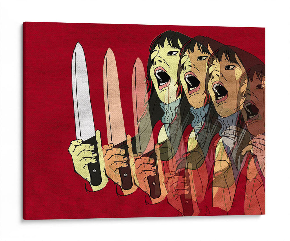 El grito de Wendy | Cuadro decorativo de Canvas Lab